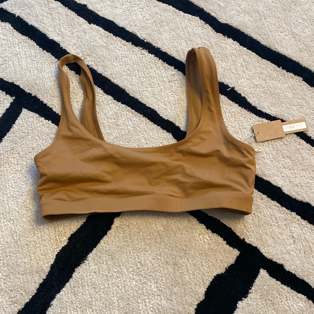 SKIMS Recycled Swim Tank Bikini. Size S.